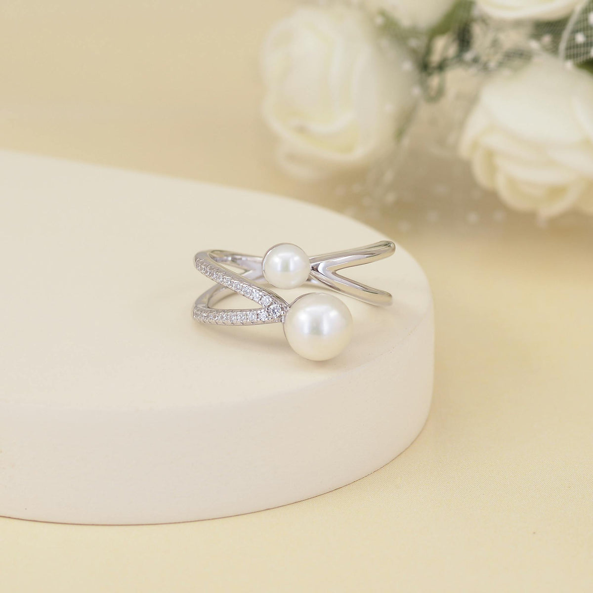 Moonstone Ring - Scorpio Zodiac Constellation